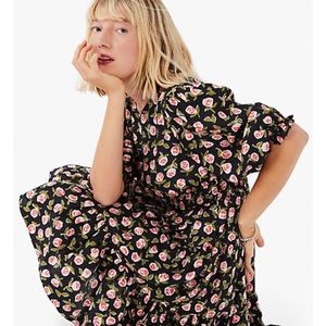 Kate Spade Ditsy roses flirt dress - NWT